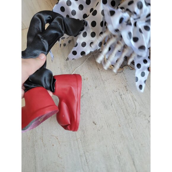 Unique scary swing clown AS IS Halloween hanging prop decor - Picture 9 of 15